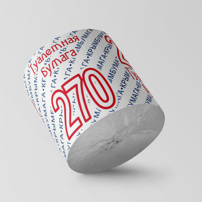 Туалетная бумага Толстячок 270