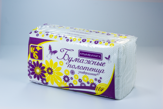 Полотенце V сложения белое